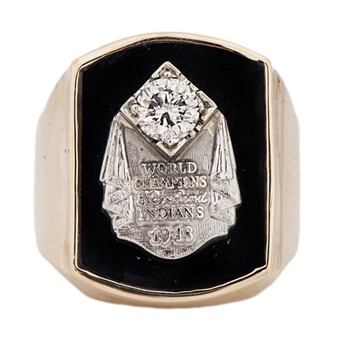 1948 Cleveland Indians World Series Champions Ring